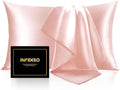 INFIIXSO Mulberry Silk Pillow Cases King Size by INFIIXSO