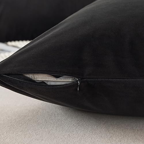 H HOUSEHOLD Set of 2 Velvet King Size Pillowcase, Soft and Cozy Luxury Fuzzy - Image 4