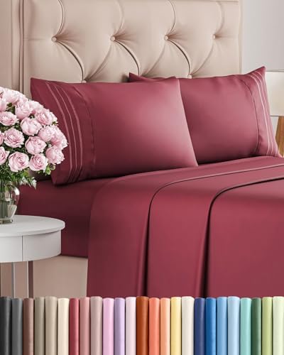Cal King Size 4 Piece Sheet Set by CGKUnlimited