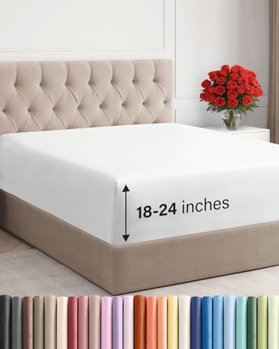 CGK Linens Extra Deep Full Fitted Sheet by CGKUnlimited
