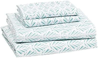 Amazon Basics Lightweight Breathable Brushed Microfiber 4-Piece Bed Sheet Set - Image 2