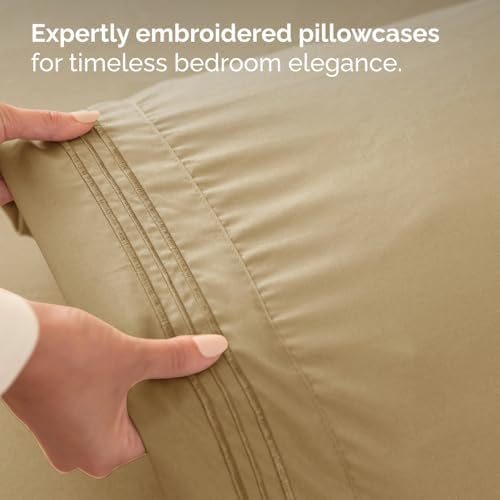 Cal King Size 4 Piece Sheet Set - Image 6