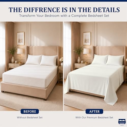 4 Piece Twin XL Dorm Bedding Set - Image 4