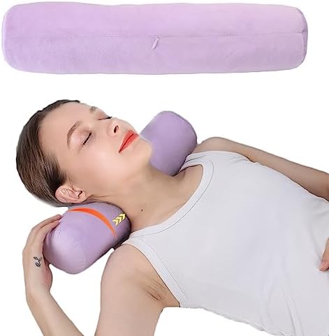 Neck Roll Pillow, Cervical Neck Pillow Bolster Pillow by AntiCellulite