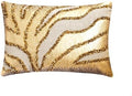 The HomeCentric Decorative Gold 12"x26" Lumbar Pillow Cover, Faux Leather Animal by TheHomeCentric