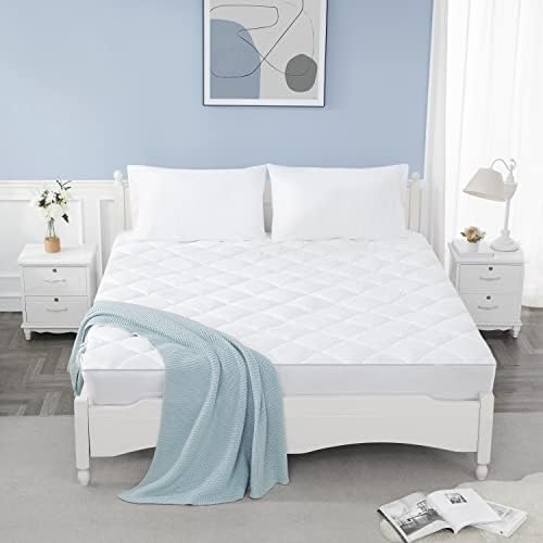 Sunflower California King Mattress Pad, Cotton Mattress Cover - Image 6