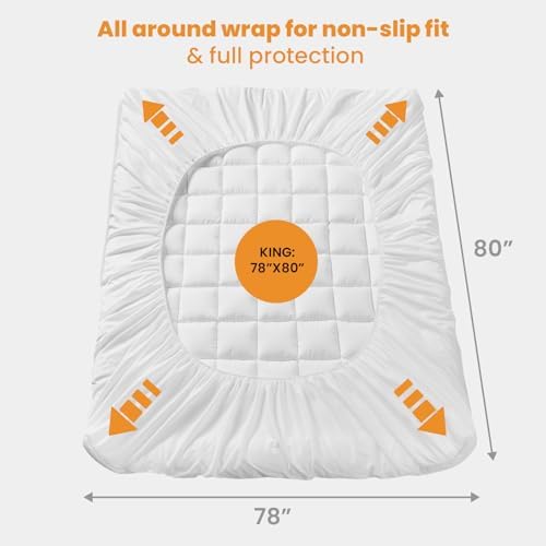 MATBEBY King Size Mattress Pad - Image 5