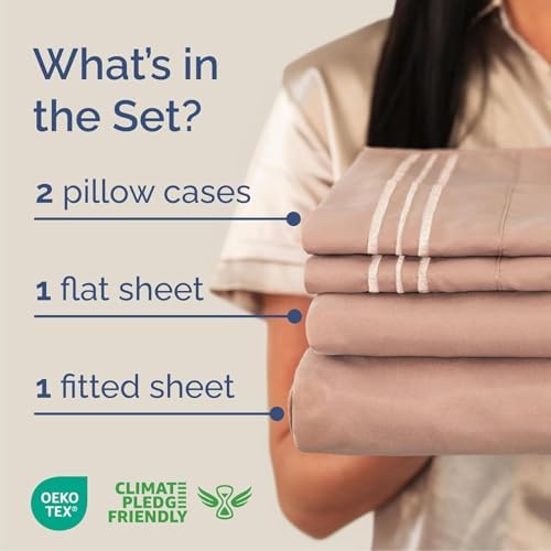 Cal King Size 4 Piece Sheet Set - Image 2