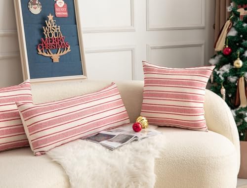 Valentines Lumbar Pillow Covers, Boho Textured Long Accent Pillow Case - Image 5