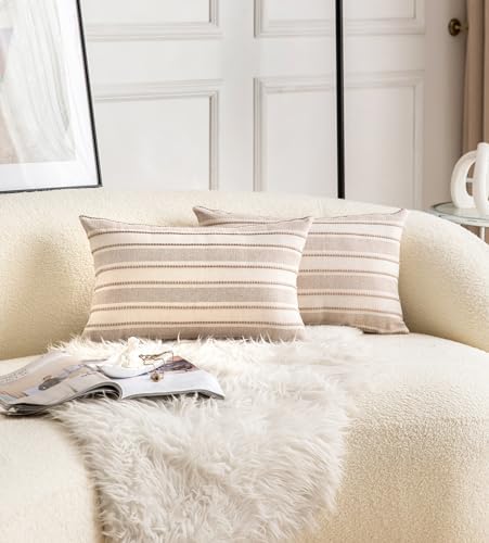 Cethom Decorative Boho Lumbar Throw Pillow Covers, Farmhouse Textured Pillow - Image 4