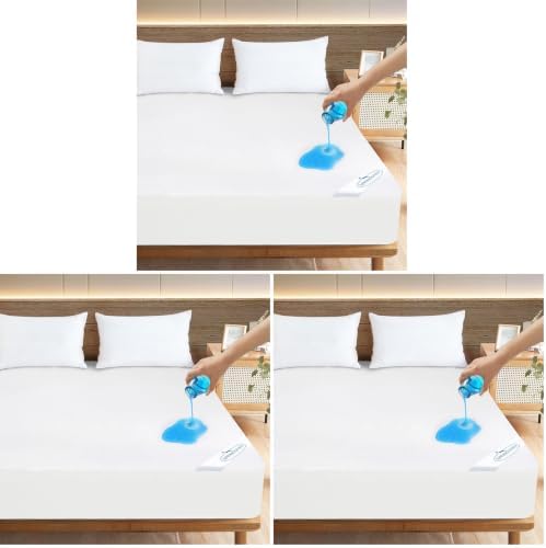 Twin XL Mattress Protector Waterproof Twin XL Sheets Fitted up to 14'' Terry by SpringspiritBedding