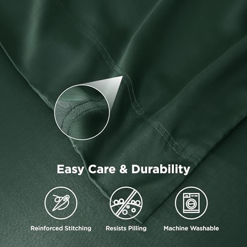 Bedsure Pillow Cases Standard Size Set of 2, 100% Rayon Derived from Bamboo - Image 5