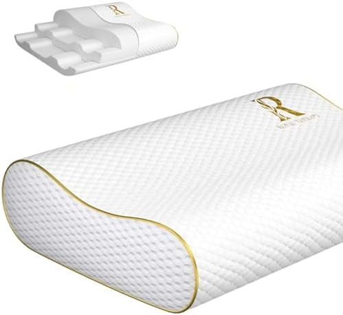 Royal Therapy Memory Foam Pillow, Queen Neck Pain Relief, Contour Cervical by ROYALTHERAPY