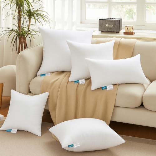 Oubonun 22 x 22 Throw Pillow Inserts - Image 2