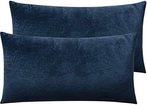NTBAY King Velvet Pillowcases by NTBAY