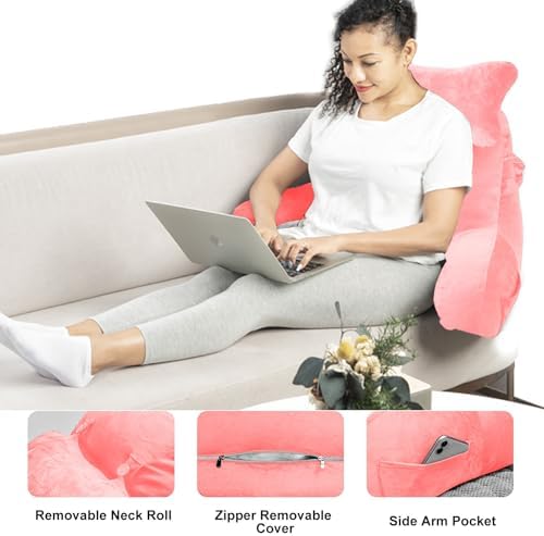 SLIGUY Reading Pillow for Sitting in Bed Couch Adult, Back Pillow - Image 5