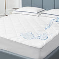 Sunflower California King Mattress Pad Protector Waterproof, Cotton Cover by SunflowerHometexUS