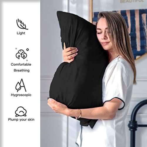 Mulberry Silk Pillowcase for Hair and Skin Pillow Case - Image 3