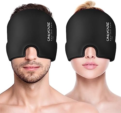 ONLYCARE 2 Pack Migraine Relief Cap, Headache Relief Cap by ONLYCARELLC