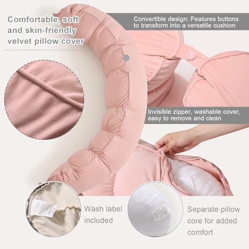 Peallow – Long Round Body Pillow - Image 4
