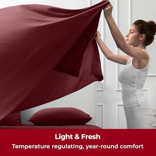 Mellanni Iconic 5-Piece, Ultra Soft Sheet Set - Image 4