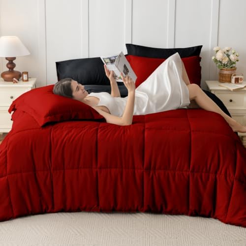 JOLLYVOGUE King Comforter Set, Ultra-Soft Bed in a Bag King Size 7 Pieces - Image 6