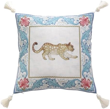 patdrea Designer French Vintage Linen Throw Pillow Cover by patdrea