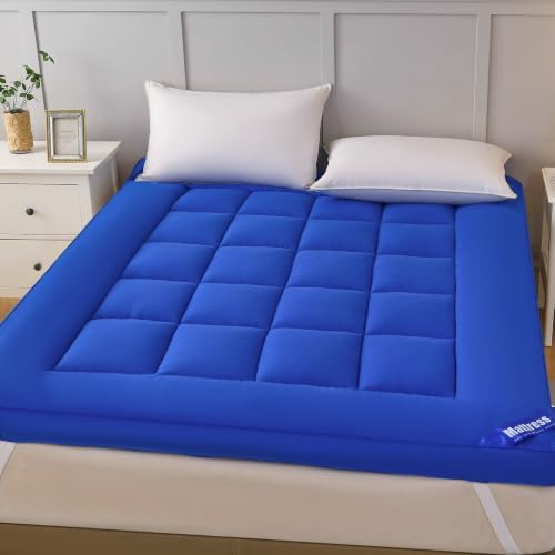 Shatex 2.5 inch Mattress Topper, King Size Mattress Pad - Image 4
