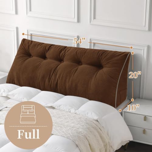 Sasttie Headboard Pillow Queen, Wedge Pillow Headboard - Image 2