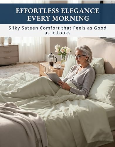LANE LINEN Twinxl Sheets Set 1000 Thread Count 100% Egyptian Cotton - Image 5