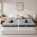 PERLECARE Dual Firmness Mattress Topper Full Size, 3 Inch Split Full Mattress by PERLECARE-Becausewecare%E2%80%A6