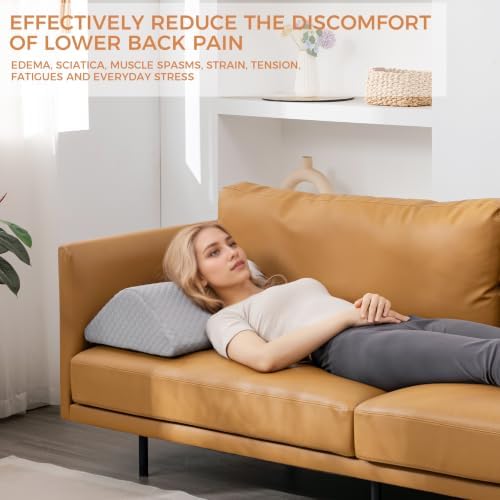 Knee Wedge Pillow 6.3'' for Post-Surgery Recovery-Leg Elevation Support for - Image 6