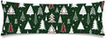 Christmas Long Pillow Cases Christmas Tree Lumbar Pillowcase King Size Pillow by Unknown