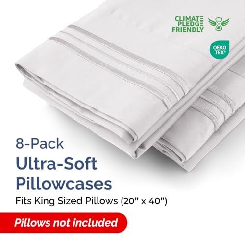 King Pillow Cases Set of 8 - Image 2