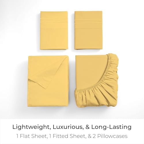 Mellanni Iconic 4-Piece, Ultra Soft Sheet Set - Image 3