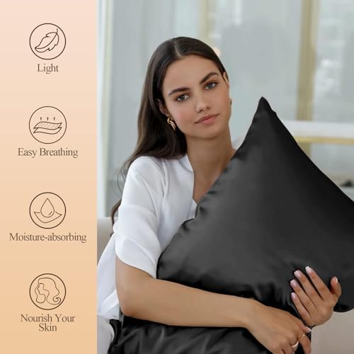 Silk Like Satin Body Pillowcase, 1 Pack, 20x54 Inches - Image 2