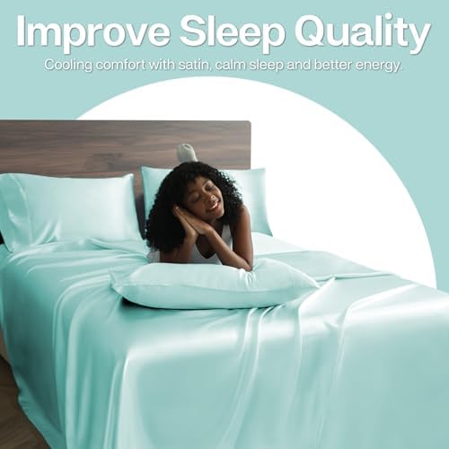 MR&HM Satin Pillowcase 2 Pack, Queen Size 20"x30" - Image 4