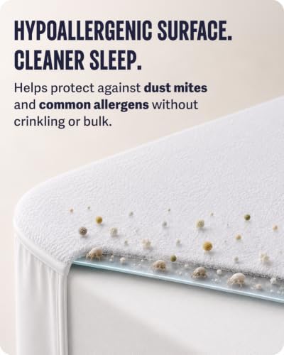 SafeRest Waterproof Crib Size Mattress Protector - Image 6