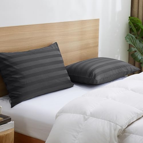 100% Cotton Zippered Pillow Protectors Standard Size - Image 2