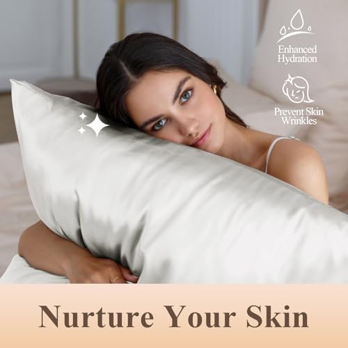 Silk Like Satin Pillowcase Standard Size, 2 Pack, 20x26 Inches - Image 4