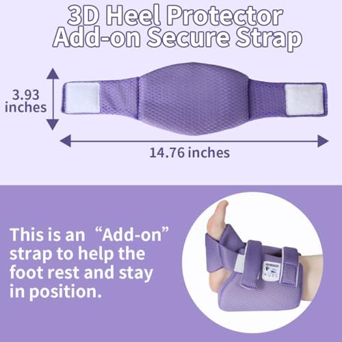 Add-on Secure Strap Prevent 3D Heel Protector from Shifting or Falling Off - Image 5