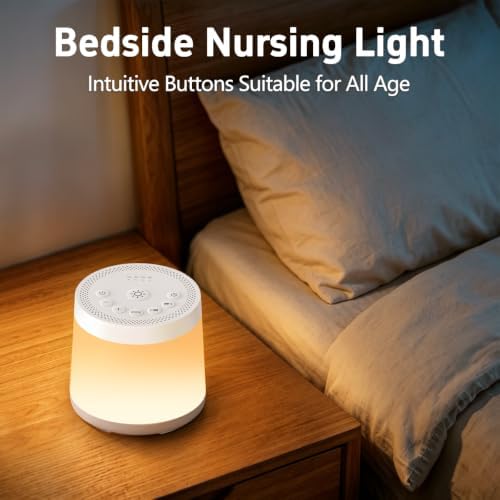 Rechargeable Nursery Night Light Sound White Noise Machine - Image 6