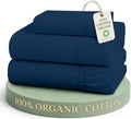 LANE LINEN Twin Sheet Set 100% Organic Cotton Cooling Soft 3pc by LaneLinen