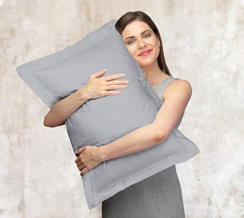 Royale Linens Microfiber Standard Size Pillow Shams Set of 2 - Image 7