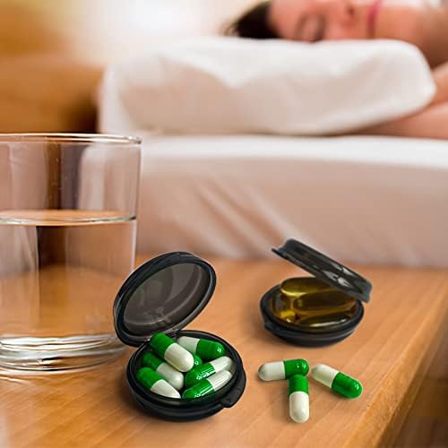 UHOUSE Small Pill Box, Daily Mini Pill Organizer Portable - Image 6