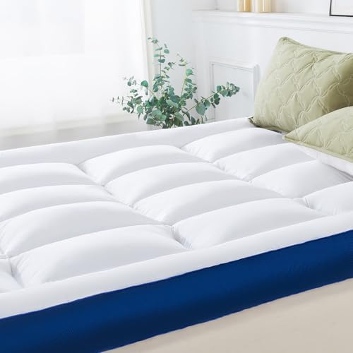 WhatsBedding 4 Inch Memory Foam Queen Mattress Topper - Image 3