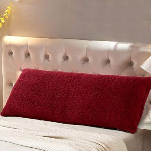 REAFORT Sherpa Body Pillow Cover 21"x54", Zipper Closure by Reafort