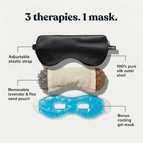 ASUTRA Silk Eye Pillow for Sleep - Image 3