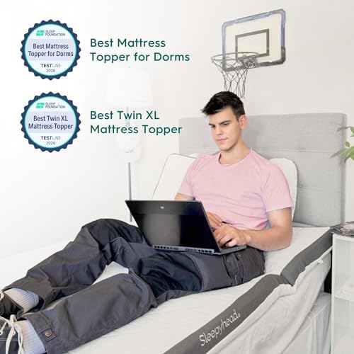Sleepyhead Full Size 3 Inch Mattress Topper Super, Thick Cooling Gel & - Image 5