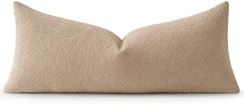 MIULEE Textured Boucle Lumbar Pillow Cover - Image 6